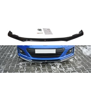 Front Ansatz V.2 passend für SUBARU BRZ FACELIFT schwarz Hochglanz