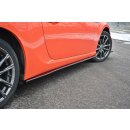 Seitenschweller Ansatz V.1 passend für SUBARU BRZ/ TOYOTA GT86 FACELIFT schwarz matt