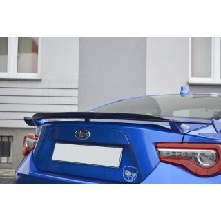 Spoiler CAP V.1 passend für SUBARU BRZ FACELIFT  schwarz Hochglanz