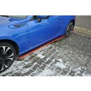 Seitenschweller Ansatz V.2 passend für SUBARU BRZ/ TOYOTA GT86 FACELIFT  schwarz matt