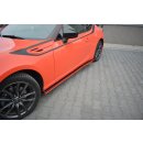 Seitenschweller Ansatz V.2 passend für SUBARU BRZ/ TOYOTA GT86 FACELIFT  schwarz matt