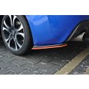 Heck Ansatz Flaps Diffusor V.2 passend für SUBARU BRZ FACELIFT  schwarz matt