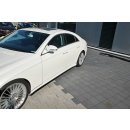 Seitenschweller Ansatz passend für Mercedes CLS C219 55AMG schwarz Hochglanz