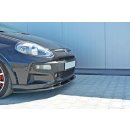 Front Ansatz passend für Fiat Punto Evo Abarth schwarz Hochglanz