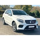 Front Ansatz V.1 passend für Mercedes GLE W166 AMG-Line schwarz Hochglanz