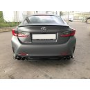 Spoiler CAP passend für Lexus RC  schwarz Hochglanz