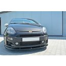 Front Ansatz passend für Fiat Punto Evo Abarth schwarz matt