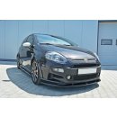 Front Ansatz passend für Fiat Punto Evo Abarth schwarz matt