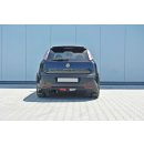 Heck Ansatz Flaps Diffusor passend für Fiat Punto Evo Abarth Carbon Look