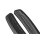 Heck Ansatz Flaps Diffusor passend für Mercedes GLE W166 AMG-Line Carbon Look