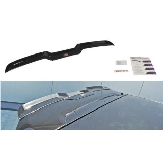 Spoiler CAP passend für Fiat Punto Evo Abarth Carbon Look