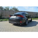 Diffusor Heck Ansatz passend für Lexus IS Mk3 Facelift T Carbon Look