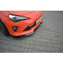 Front Ansatz V.1 passend für TOYOTA GT86 FACELIFT schwarz Hochglanz