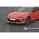 Front Ansatz V.2 passend für TOYOTA GT86 FACELIFT schwarz Hochglanz