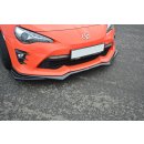 Front Ansatz V.2 passend für TOYOTA GT86 FACELIFT schwarz Hochglanz