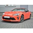 Front Ansatz V.4 passend für TOYOTA GT86 FACELIFT schwarz Hochglanz