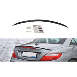 Spoiler CAP passend für Mercedes SLK R172 schwarz matt