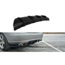 Diffusor Heck Ansatz passend für Mercedes SLK R172 Carbon Look