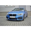 Front Ansatz V.2 passend für BMW 1er F20/F21 M-Power schwarz matt