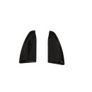 Heck Ansatz Flaps Diffusor passend für Mercedes CLA C117 AMG-LINE FACELIFT schwarz matt