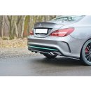 Diffusor Heck Ansatz passend für Mercedes CLA C117...