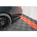 Splitter / Diffusor Heck Ansatz passend für Mercedes-Benz E-Klasse W207 Coupe AMG-Line schwarz matt