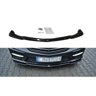 Front Ansatz V.1 passend für Mercedes E63 AMG W212  schwarz matt