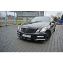 Front Ansatz V.1 passend für Mercedes E63 AMG W212  schwarz matt