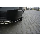 Heck Ansatz Flaps Diffusor passend für Mercedes E63 AMG W212  schwarz matt