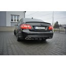 Diffusor Heck Ansatz passend für Mercedes E63 AMG W212  schwarz matt