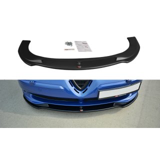 Front Ansatz V.1 passend für ALFA ROMEO 156 GTA  schwarz Hochglanz