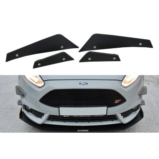 Ailes de pare-chocs avant (Canards) Ford Fiesta 7 ST Mk7 FL