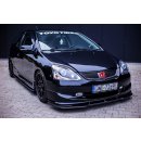 Front Ansatz V.1 passend für HONDA CIVIC EP3 (MK7) TYPE-R/S FACELIFT  schwarz Hochglanz