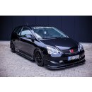 Seitenschweller Ansatz passend für HONDA CIVIC EP3 (MK7) TYPE-R/S FACELIFT schwarz matt