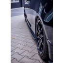 Seitenschweller Ansatz passend für HONDA CIVIC EP3 (MK7) TYPE-R/S FACELIFT schwarz matt