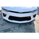 Front Ansatz V.2 passend für CHEVROLET CAMARO 6TH-GEN. PHASE-I 2SS COUPE schwarz Hochglanz