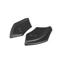 Heck Ansatz Flaps Diffusor passend für VOLKSWAGEN SCIROCCO MK.3 R FACELIFT schwarz matt