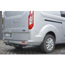 Heck Ansatz Flaps Diffusor passend für Ford Transit Custom Mk1 FL schwarz matt