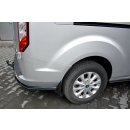 Heck Ansatz Flaps Diffusor passend für Ford Transit Custom Mk1 FL schwarz matt