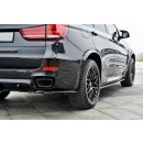 Seitenschweller Ansatz passend für BMW X5 F15 M50d Carbon Look