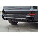 Diffusor Heck Ansatz passend für BMW X5 F15 M50d Carbon Look