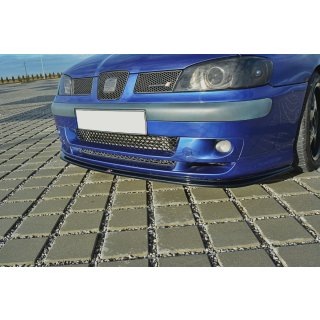 Front Ansatz V.1 passend für SEAT IBIZA MK2 FACELIFT CUPRA schwarz matt