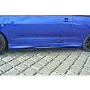 Seitenschweller Ansatz passend für SEAT IBIZA MK2 FACELIFT CUPRA schwarz matt