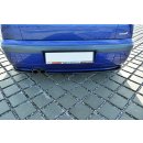 Heck Ansatz Flaps Diffusor passend für SEAT IBIZA MK2 FACELIFT CUPRA schwarz Hochglanz