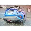 Diffusor Heck Ansatz passend für TOYOTA C-HR  Carbon Look