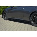 Seitenschweller Ansatz passend für HYUNDAI GENESIS COUPÉ MK.1 schwarz Hochglanz