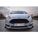 Scheinwerfer Blenden Böser Blick V.1 passend für Ford Fiesta ST / ST-Line / Standard Mk7 FL schwarz Hochglanz