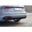 Diffusor Heck Ansatz passend für Audi RS5 F5 Coupe /...