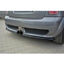 Heck Ansatz Flaps Diffusor passend für MINI R53 COOPER S JCW schwarz matt