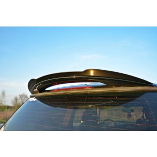 Spoiler CAP passend für MINI R53 COOPER S JCW schwarz Hochglanz